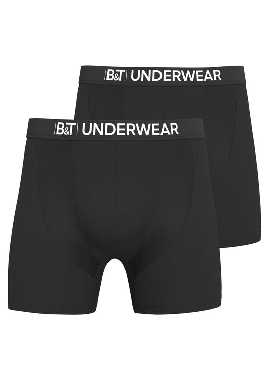 2 Pack- Boxer Brief-Black