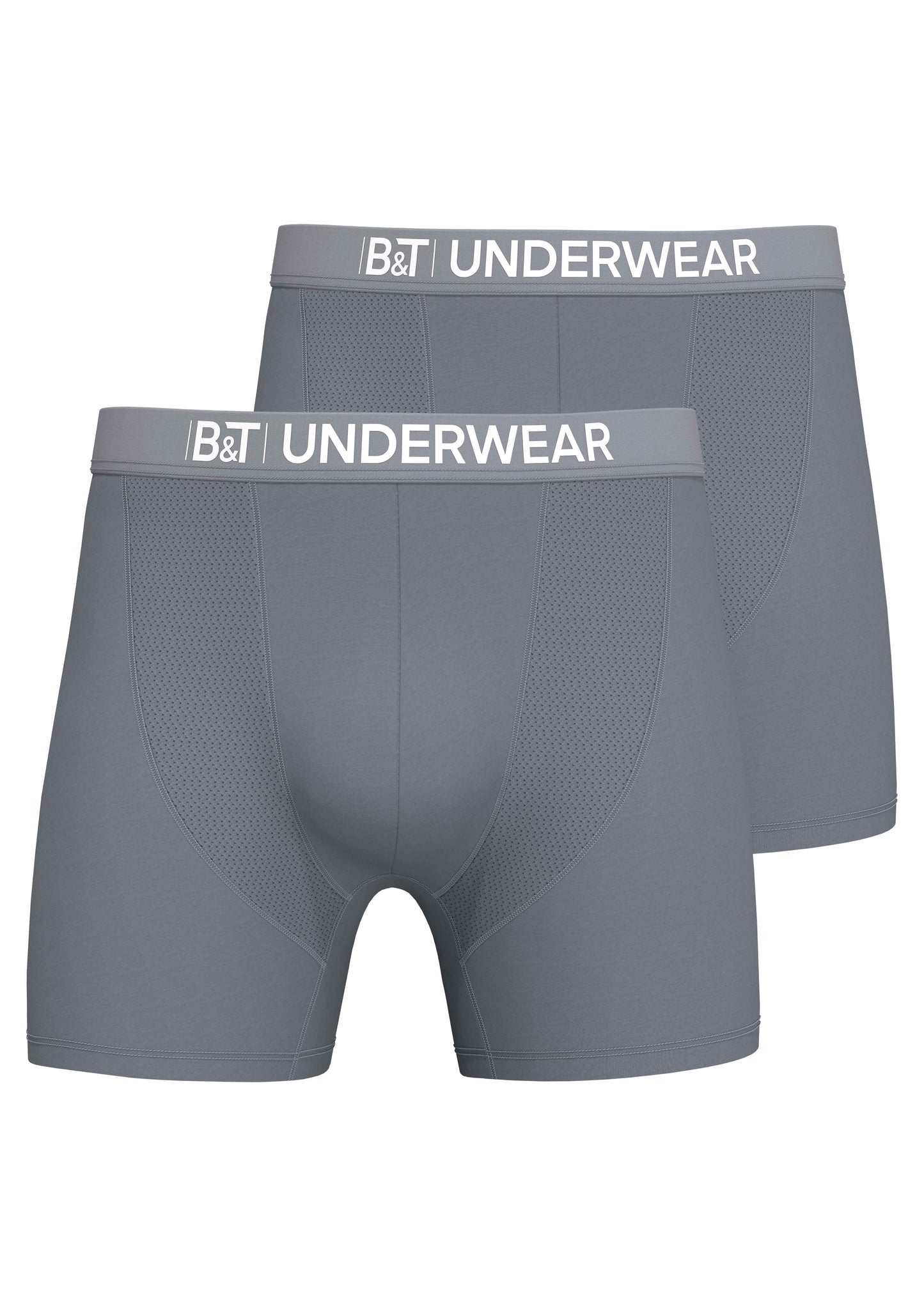 2 Pack Boxer Brief- Grey
