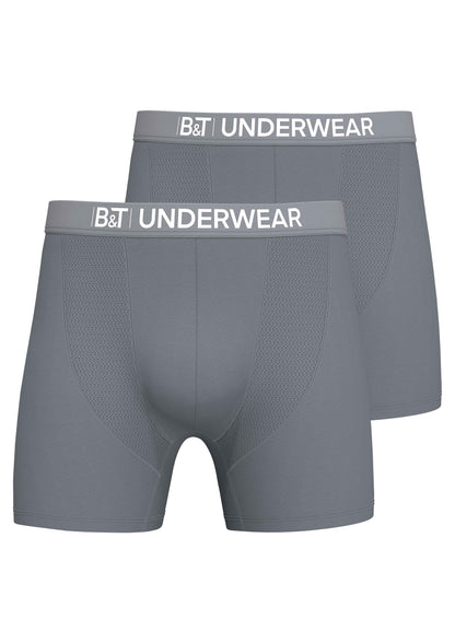 2 Pack Boxer Brief- Grey
