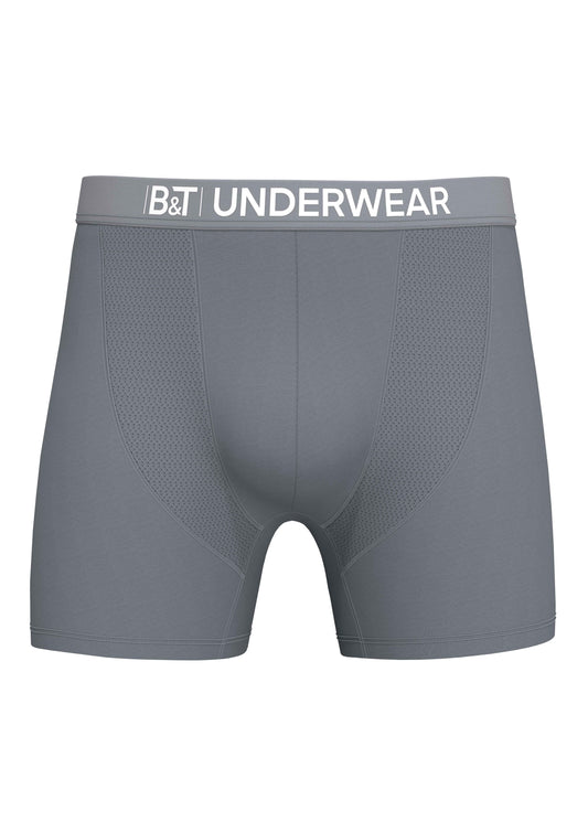 SoftMesh Boxer Brief-Grey